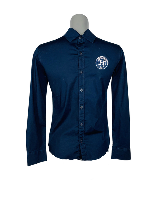 BLUE TOMMY HILFIGER SHIRT SMALL