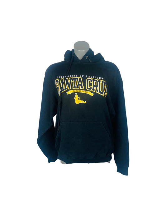 BLACK AMERICAN LOGO HOODIE SIZE M