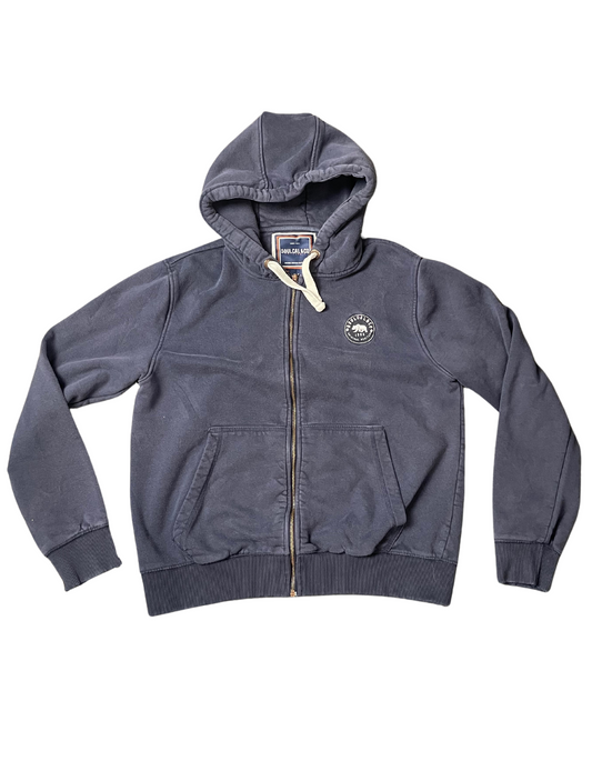 NAVY SOUL CAL & CO HOODED JACKET 2XL