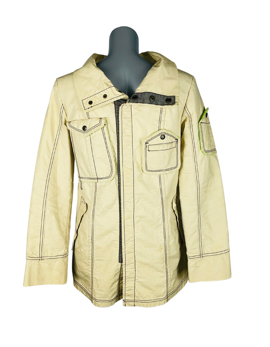 LEATHER STYLE JACKET TOUGH JEANSMITH MEDIUM