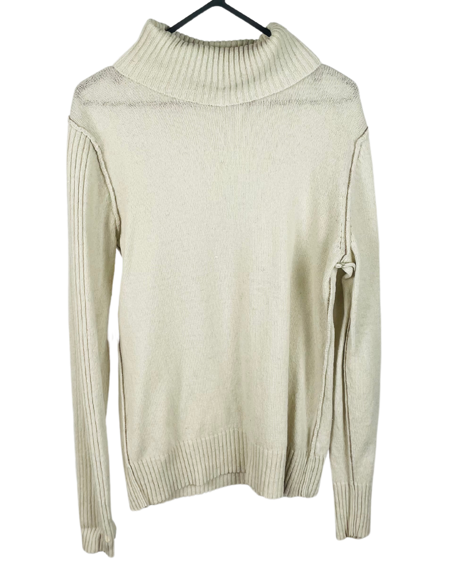 CREAM KNIT JUMPER SIZE 14