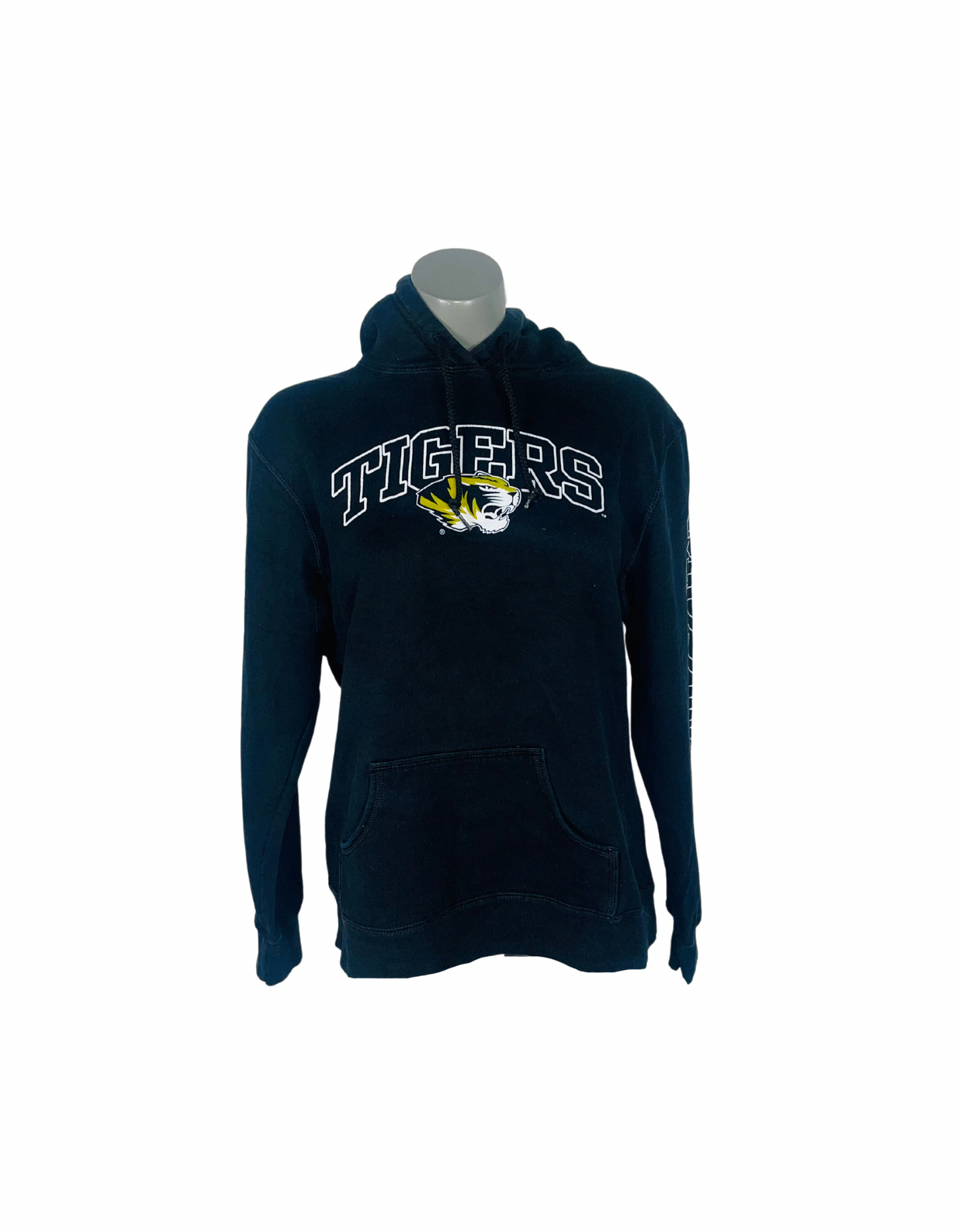 BLACK LOGO HOODIE SIZE L