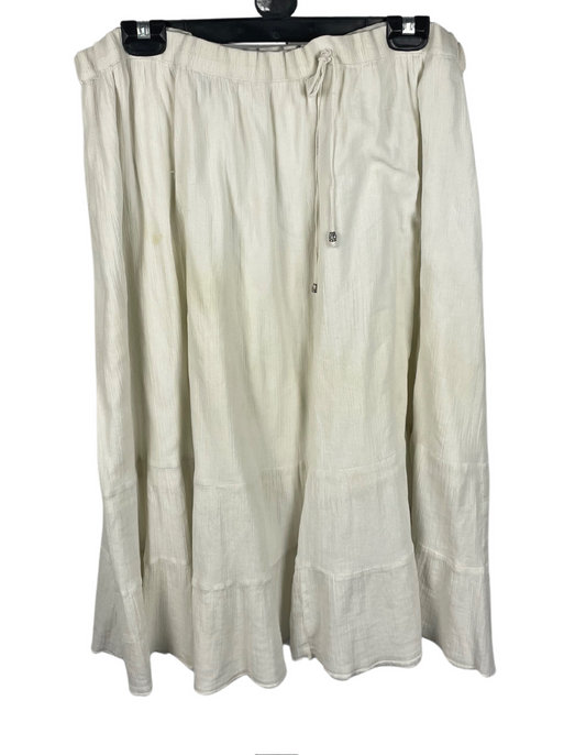 WHITE BM SKIRT XL