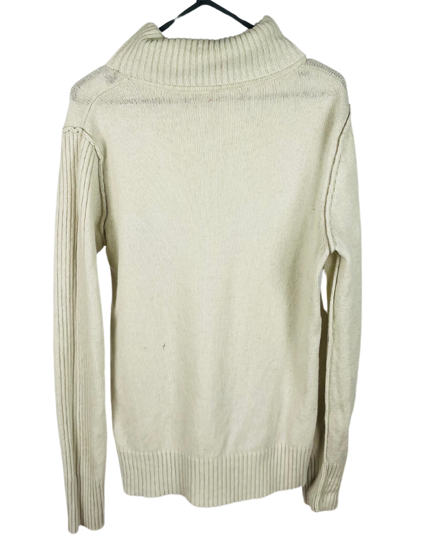 CREAM KNIT JUMPER SIZE 14