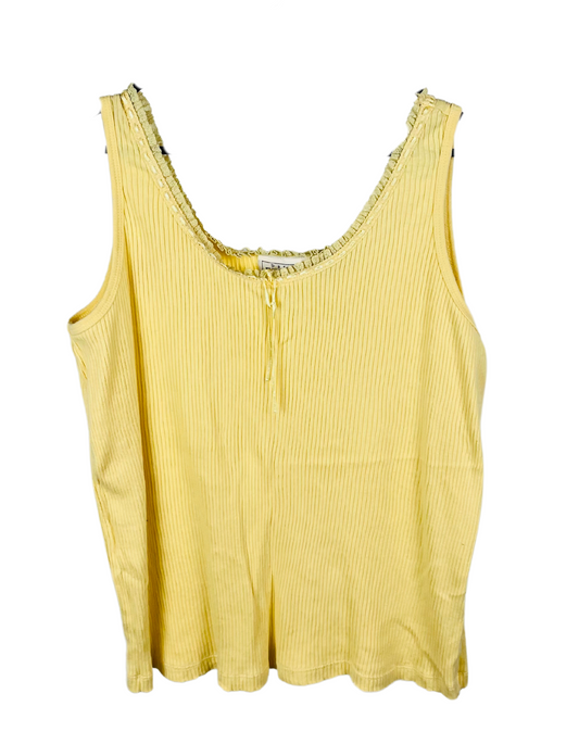 YELLOW VEST TOP LARGE