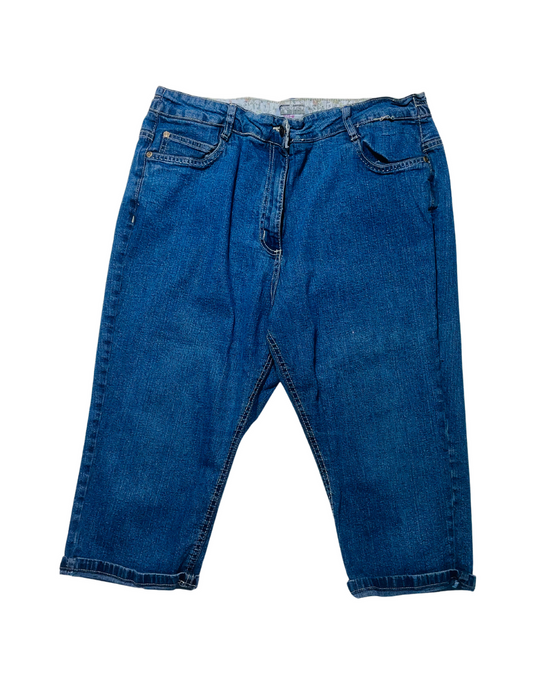 BLUE BEING CASUAL SHORT W36”