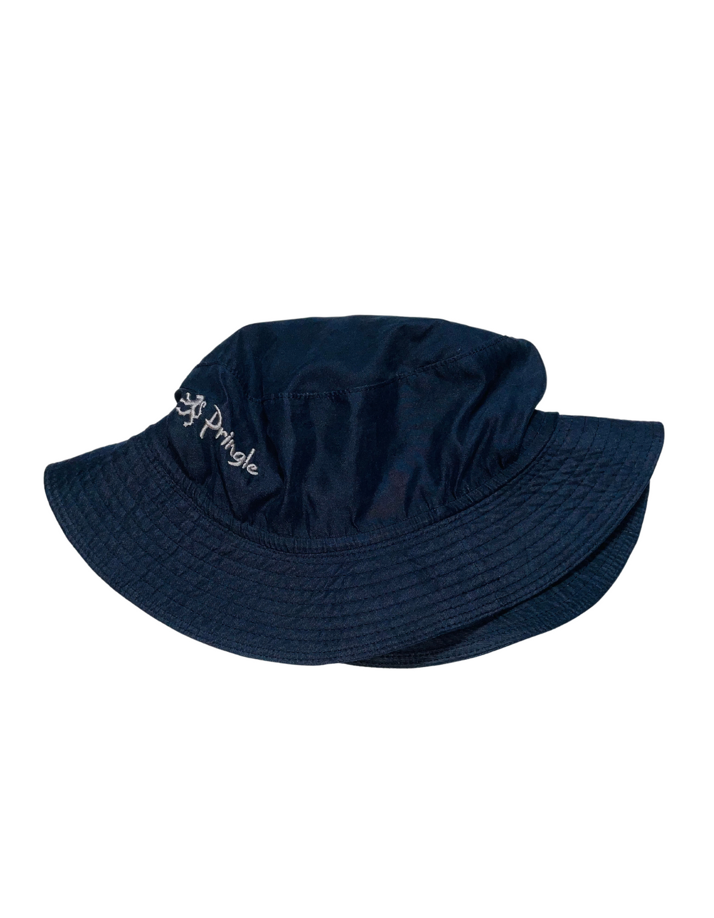 BLACK PRINGLE BUCKET HAT