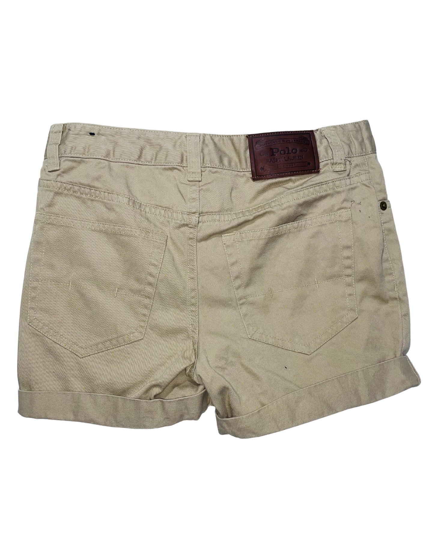 BEIGE RALPH LAUREN SHORTS SIZE 12