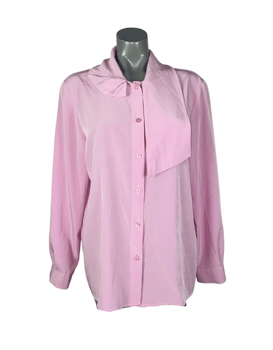 PINK CITY COMBI BLOUSE SIZE 16