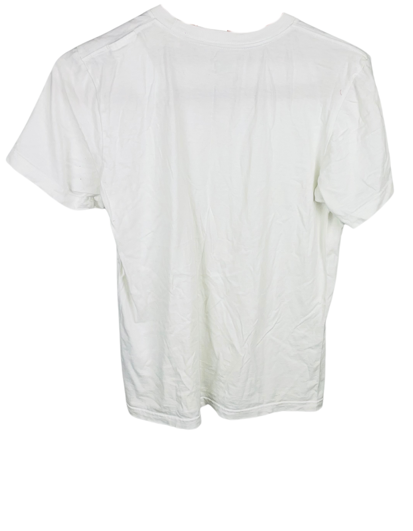 WHITE, GOLD NIKE T-SHIRT MEDIUM
