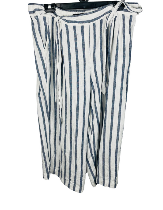 DOROTHY PERKINS STRIPE TROUSERS SIZE 16