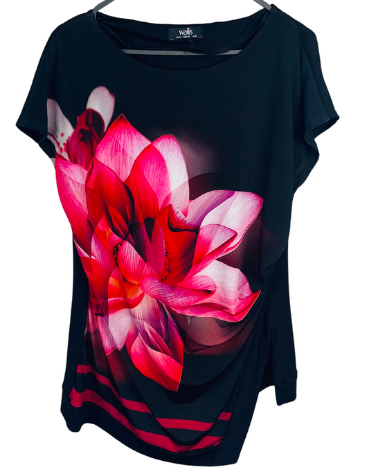 WALLIS FLOWER PRINT TOP SIZE 12
