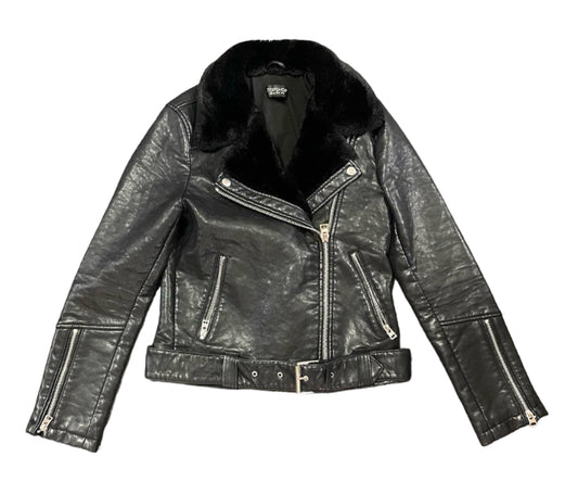 TOPSHOP LEATHER JACKET - 6