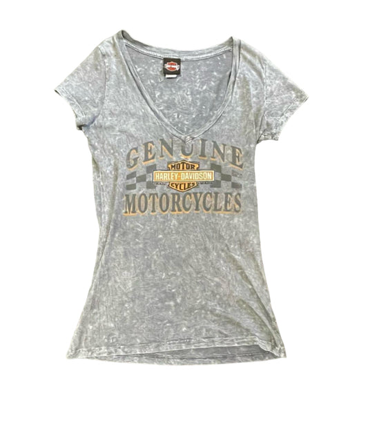 HARLEY DAVISON V NECK - L