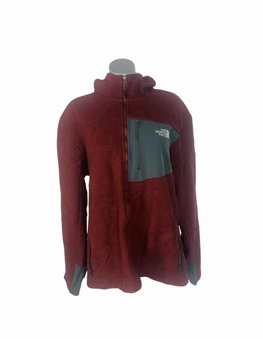 THE NORTH FACE MAROON FLEECE SIZE XL