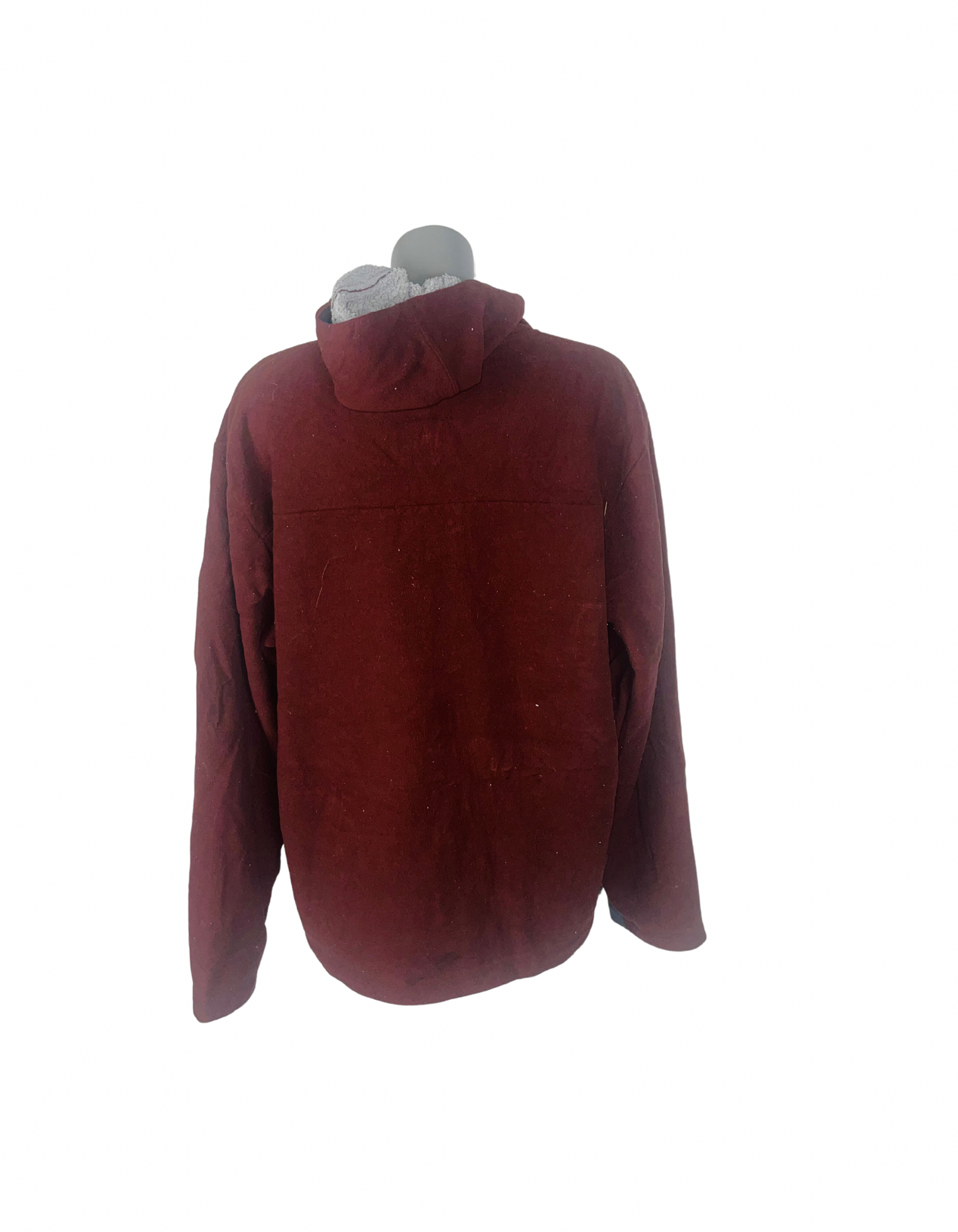 THE NORTH FACE MAROON FLEECE SIZE XL