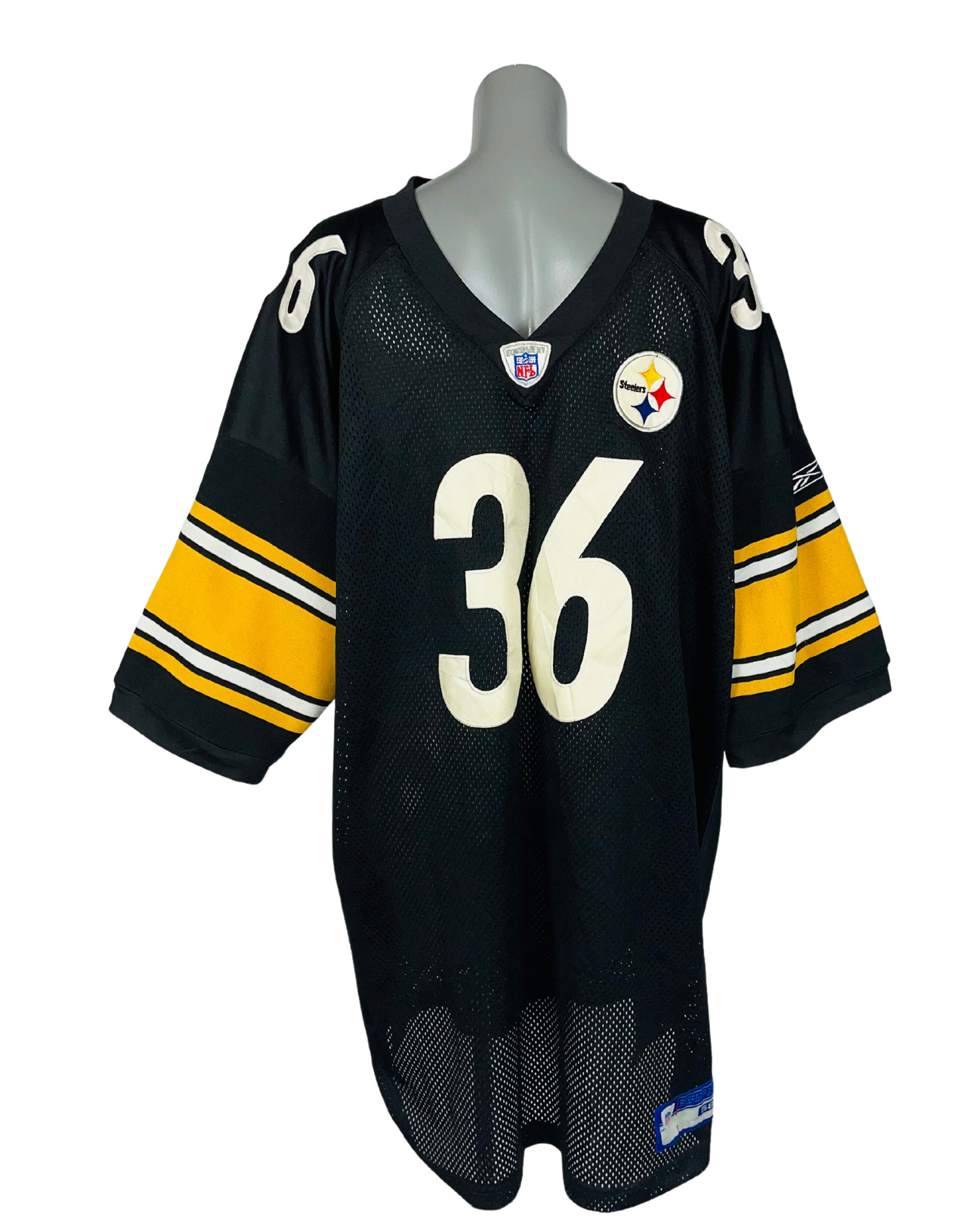 BLACK STEELERS 36 NFL AMERICAN FOOTBALL T-SHIRT 3XL