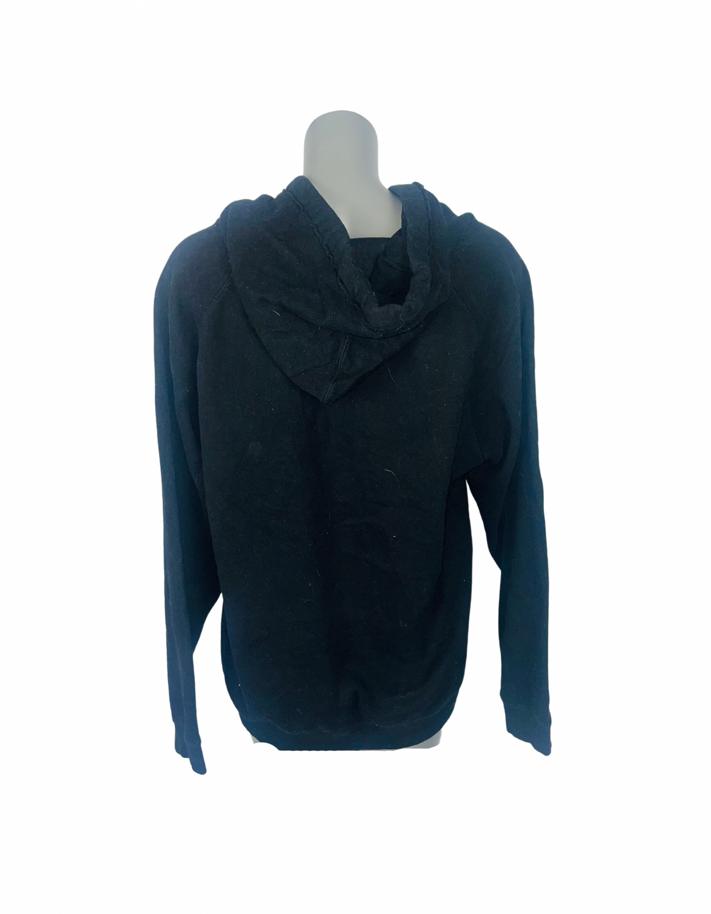 BLACK DIAMONTE DETAIL HOODIE SIZE XL