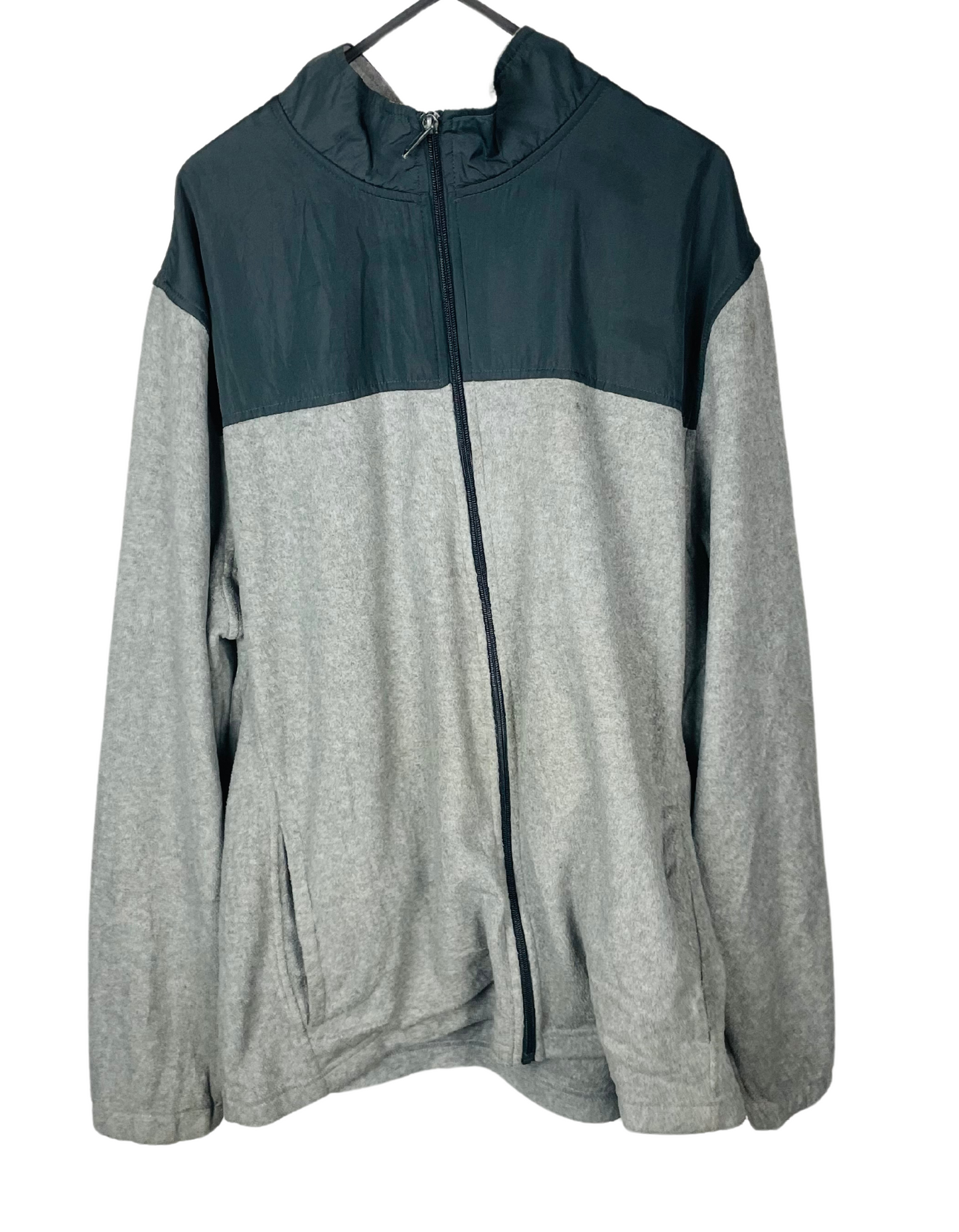 GREY, BLACK STARTER FLEECE XL