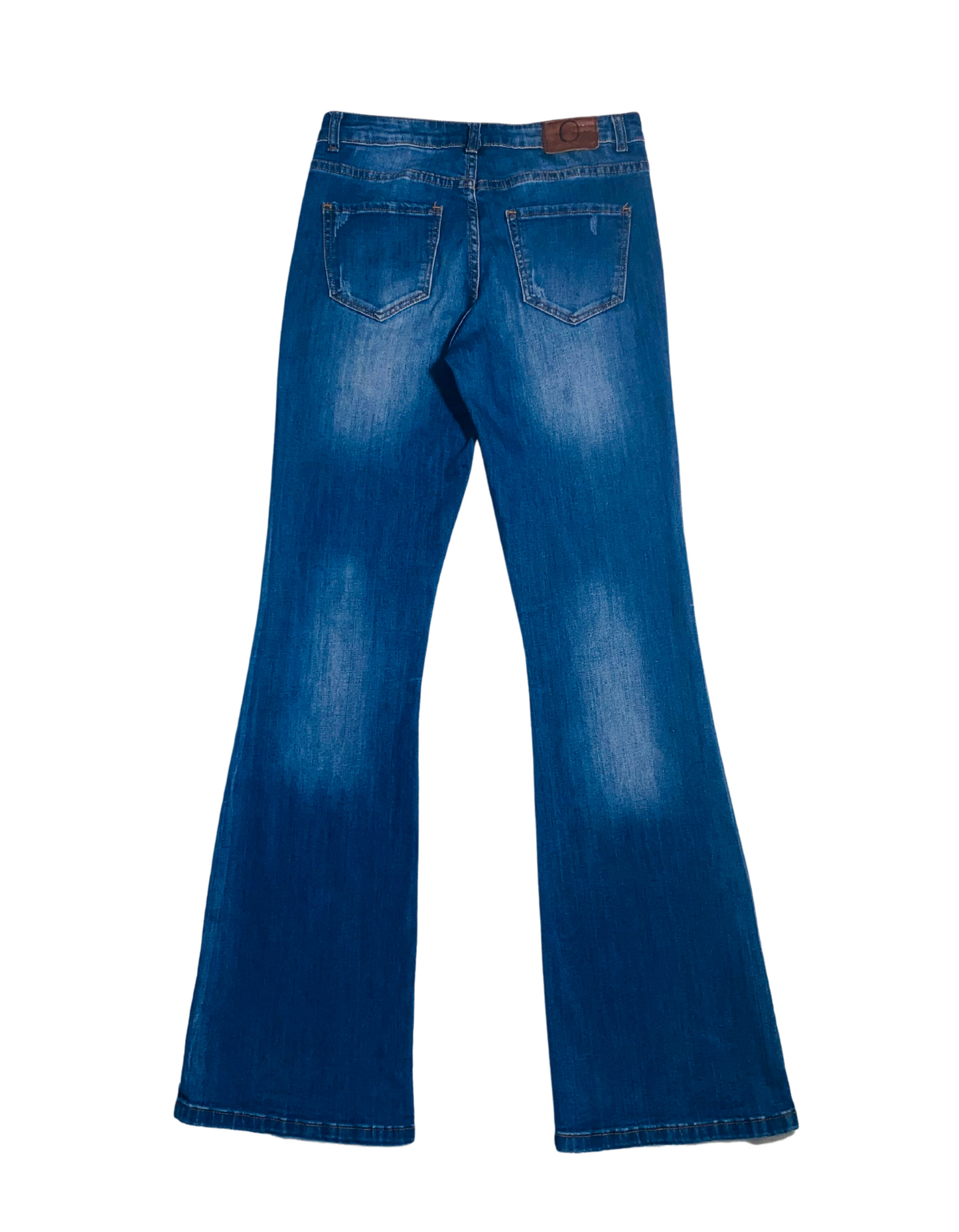 ESQUALO FLARED DENIM JEANS