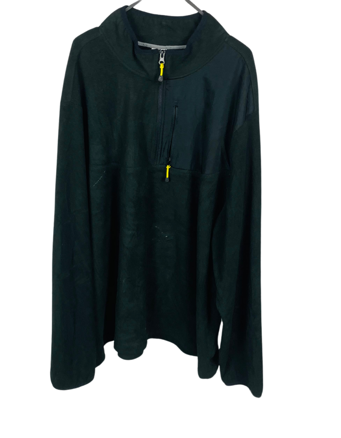 BLACK, YELLOW STARTER FLEECE 2XL