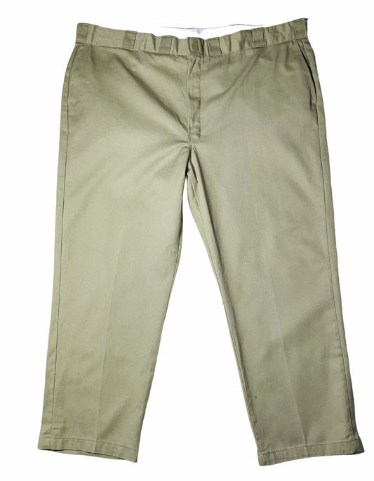 BEIGE WORK TROUSERS (W32 L30)