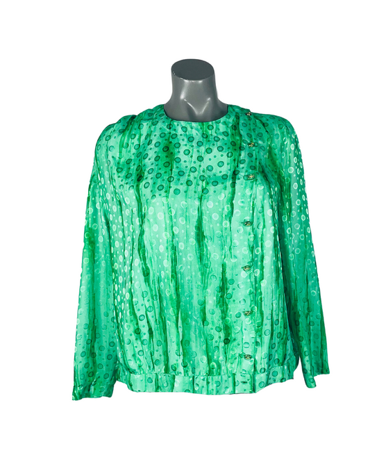 GREEN BLOUSE MEDIUM
