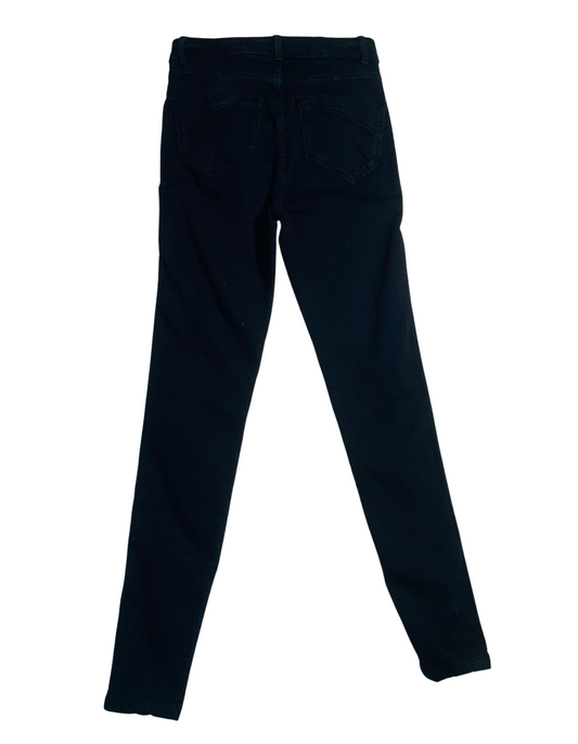 KAREN MILLEN DENIM JEANS BLACK SIZE 6