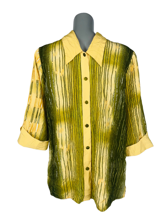YELLOW IZABEL BLOUSE LARGE