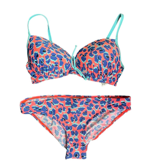 TROPICAL ANIMAL PRINT BIKINI - 34D / 10