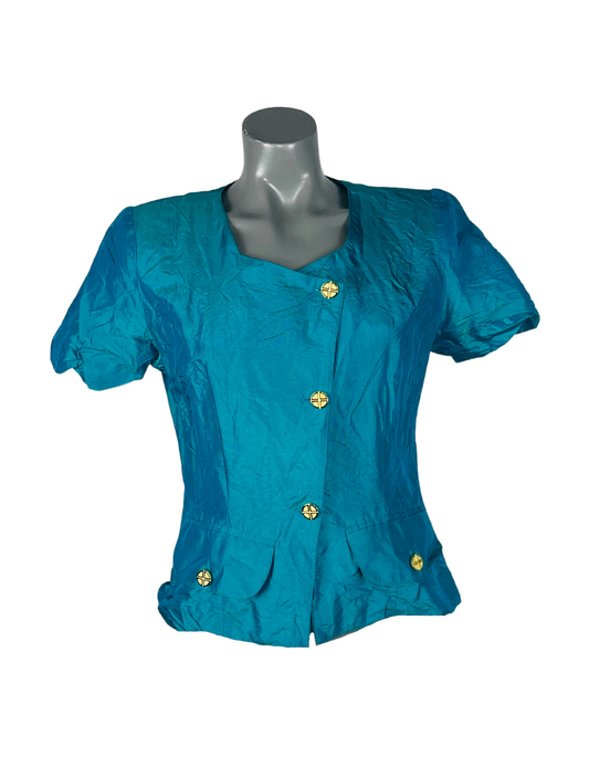 BLUE BLOUSE SMALL