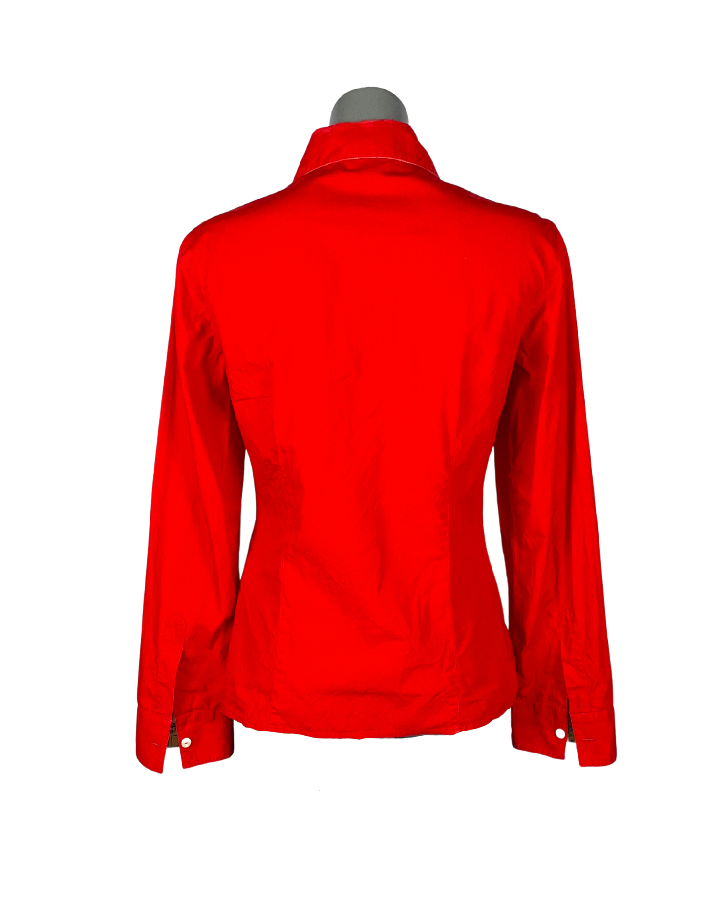 RED ALVIERO MARTINI SHIRT MEDIUM