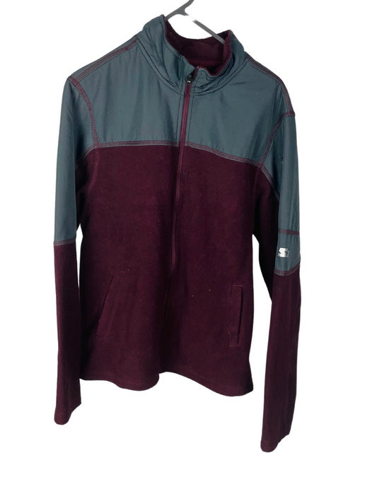 BURGUNDY STARTER FLEECE XXL