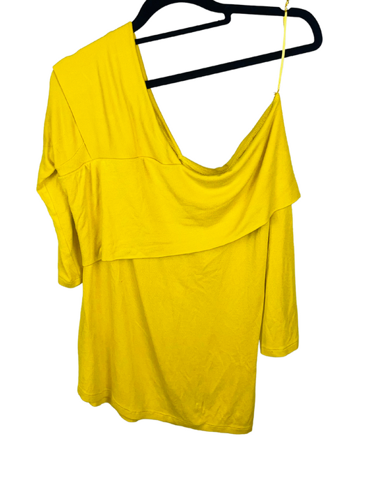 YELLOW JASPER CONRAN TOP SIZE 14