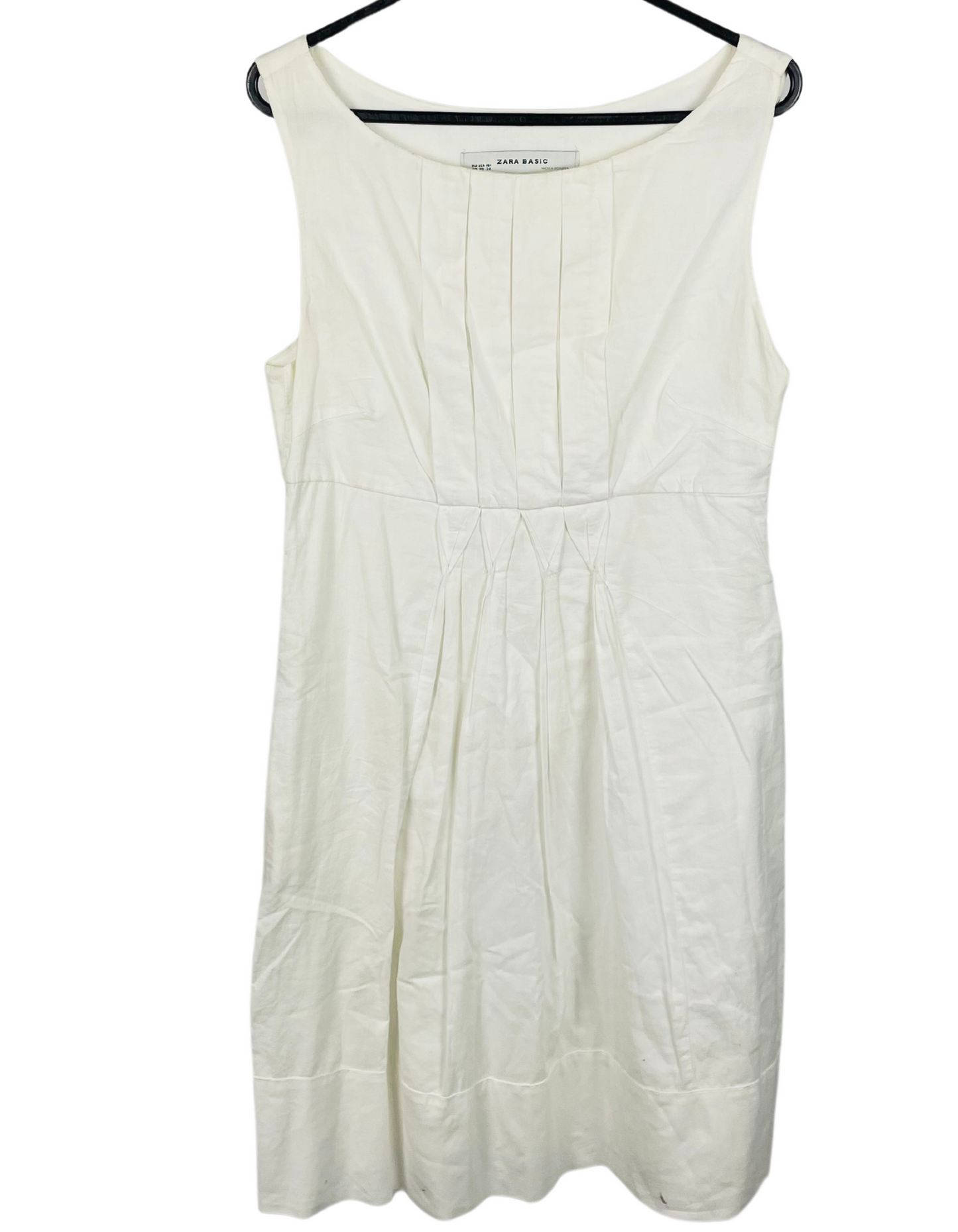 WHITE ZARA DRESS SIZE 8