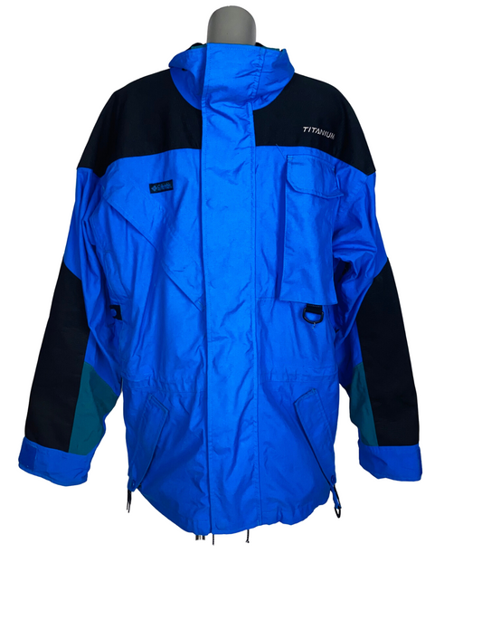 COLUMBIA OMNI TECH COAT SIZE LARGE