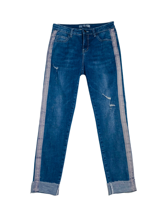 DAO GOU BLUE DENIM JEANS
