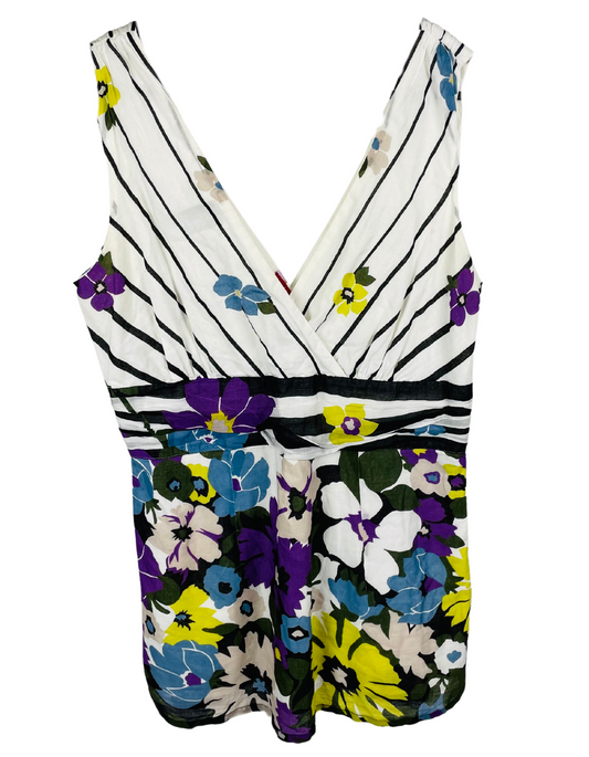 MONSOON VEST TOP SIZE 10
