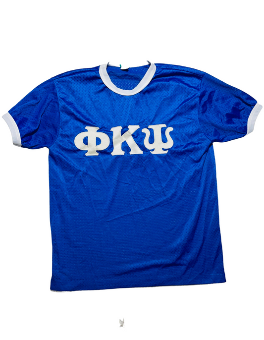 NFL BLUE AND WHITE JERSEY MEDIUM