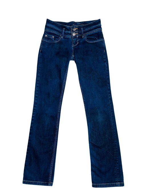 ROXY SLIM FIT BLUE DENIM JEANS