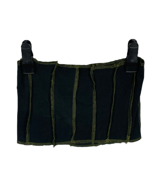 BLACK REWORK TOP - S