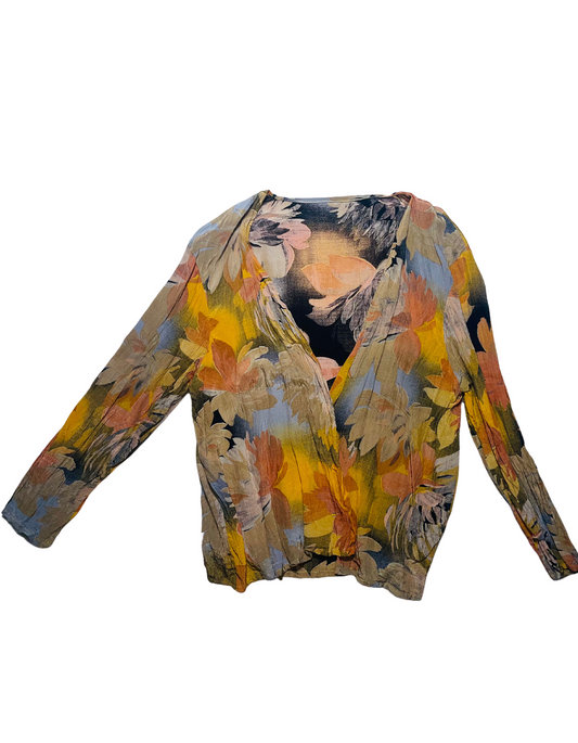 BLOUSE STYLE CARDIGAN LARGE
