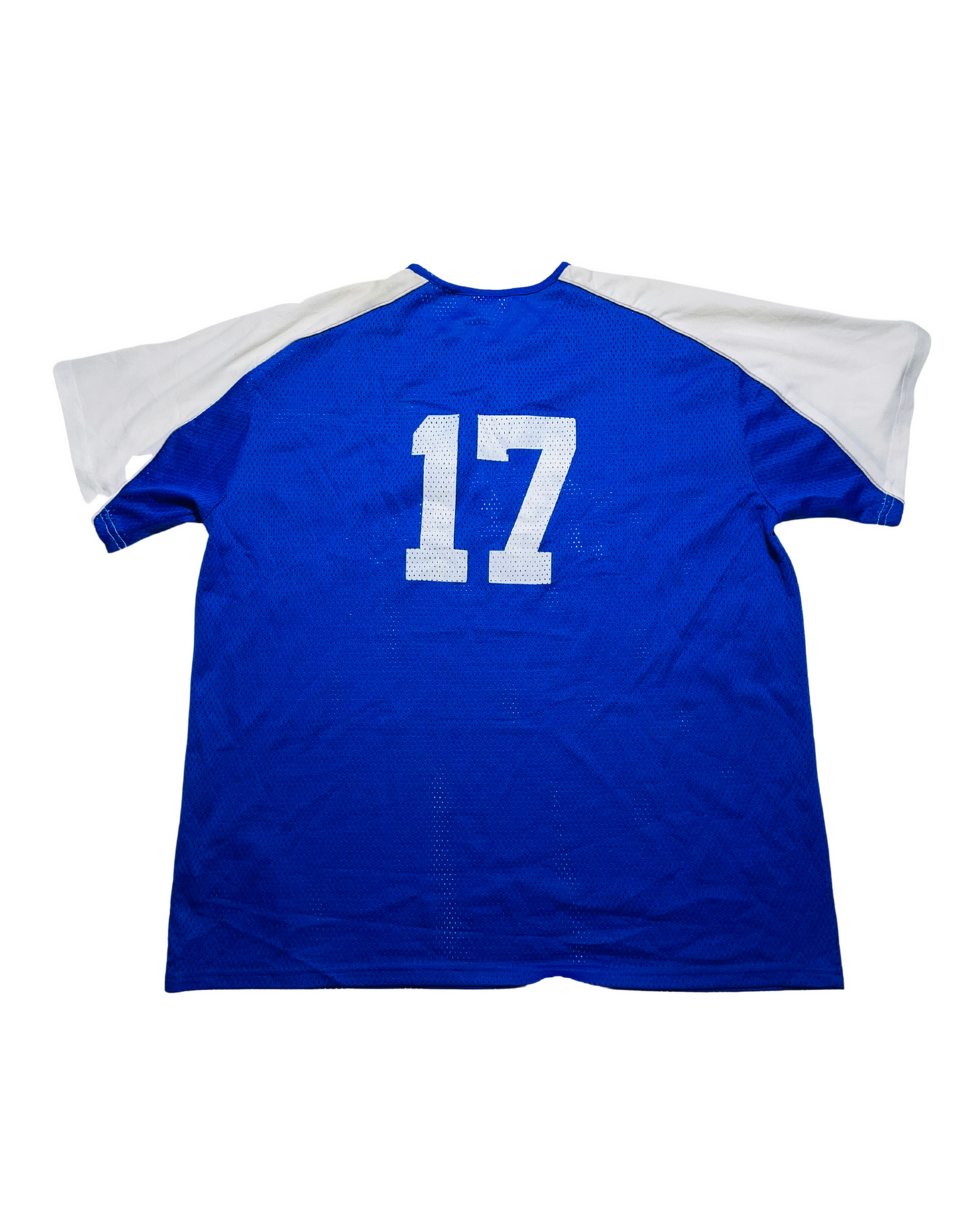 NFL IINEWS BLUE AND WHITE JERSEY 3XL