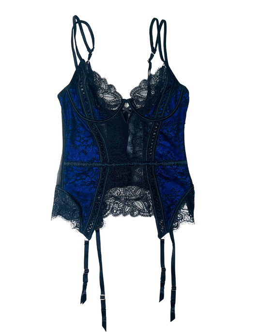 BLACK AND BLUE ANN SUMMERS SIZE 10