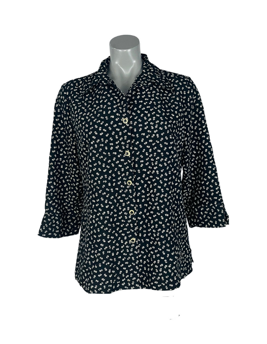 BLACK LANDHAUS BLOUSE SIZE 12