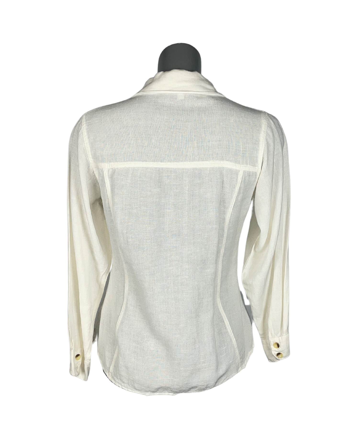 WHITE JEFFREY ROGERS SHIRT SIZE 10