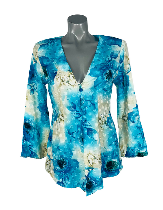 BLUE BLOUSE MEDIUM