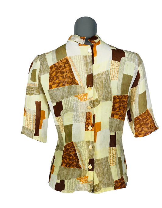 MULTI COLOUR BLOUSE SMALL