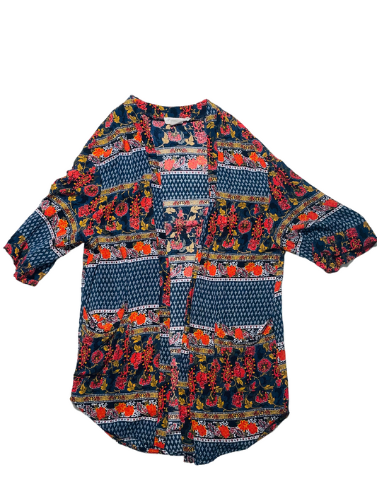 MULTI COLOURED CARDIGAN XS