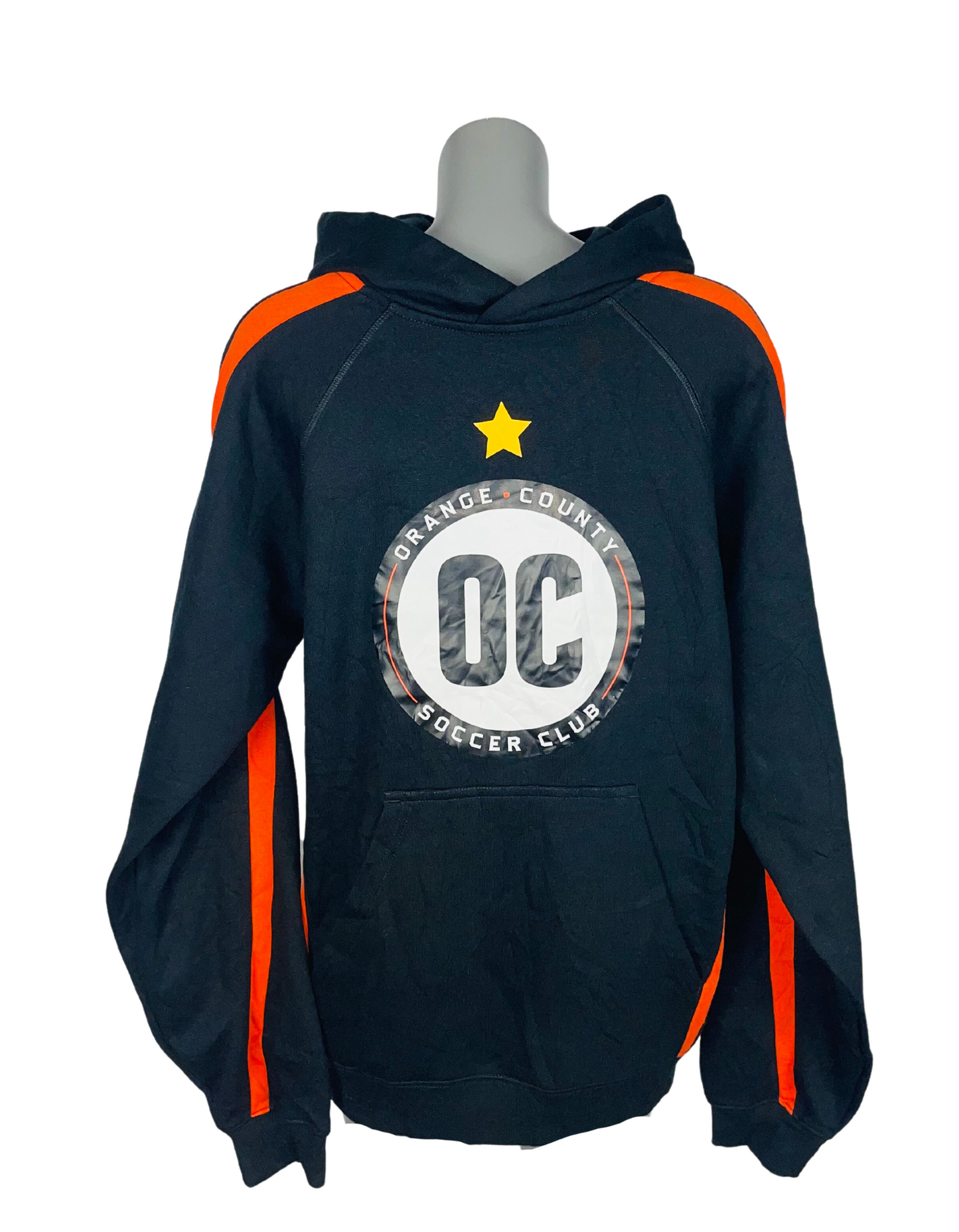 SPORTS HOODIE ORANGE COUNTY SOCCER SMALL